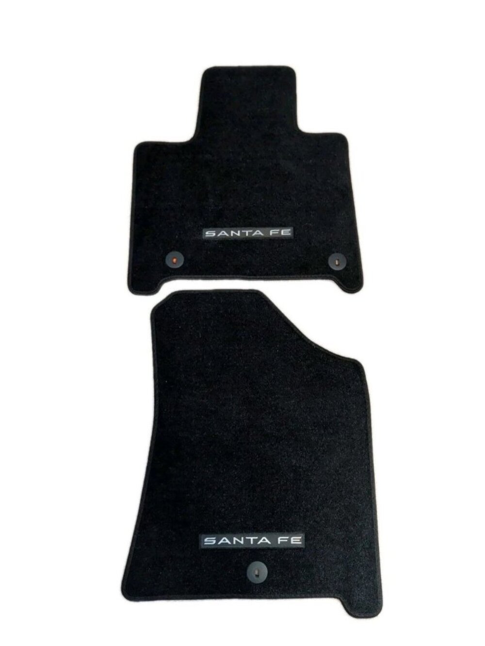 OEM Hyundai Santa Fe Carpet Floor Mats 2021-2023 Black Front S2F14-AU100 Genuine